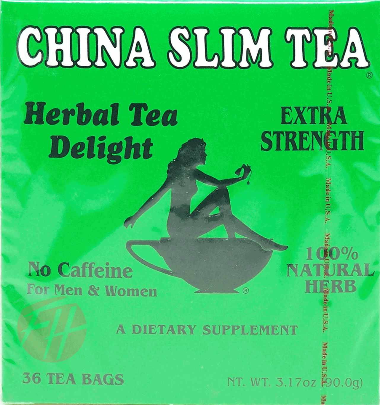 China Slim Tea  extra strength herbal tea delight, no caffeine, 36 tea bags Full-Size Picture